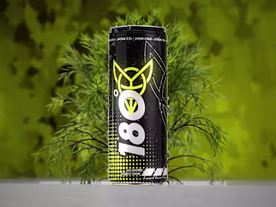 180 Degree // Energy Drink Visual's