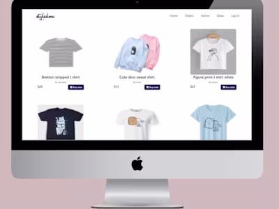 StyleDora E-COMMERCE WEBSITE