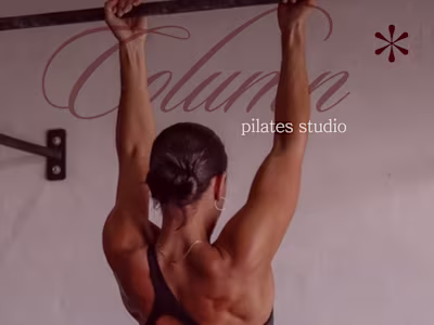 Column; a pilates studio -