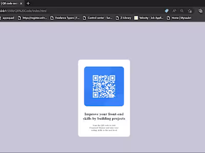 QR Code Page