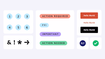 Email design system
