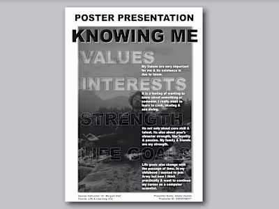 Typo Graphics Poster