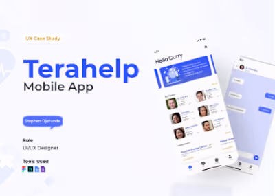 Case Study:Mobile Design and UX Research for Terahelp