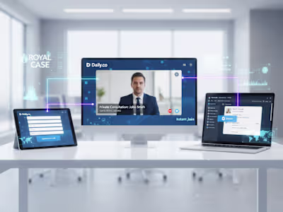 Real-Time Video Call in webflow with Daily.co, Node.js & Zapier
