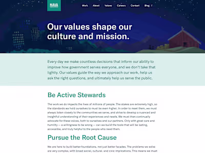 Updating an agency website and CMS