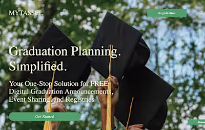 My Tassel - Web Application + Website Design & Development