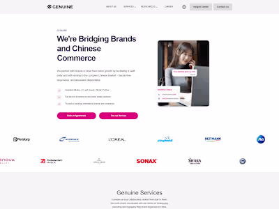 Top China E-commerce & Social Media Marketing Agency | Genuine