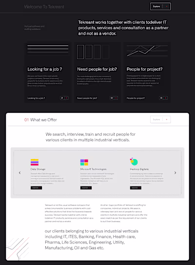 Tekreant-Staffing Company on Behance