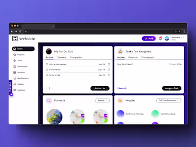 Architecture Productivity Tool