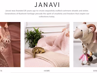 Discover the Janavi Universe. Sharing the magic of Pure Cashmere