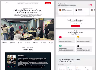 Website Design and Development for Solved Together