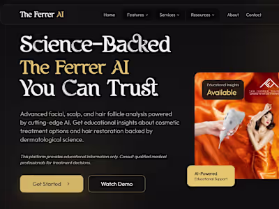 Luxury AI Platform for Aesthetic Science