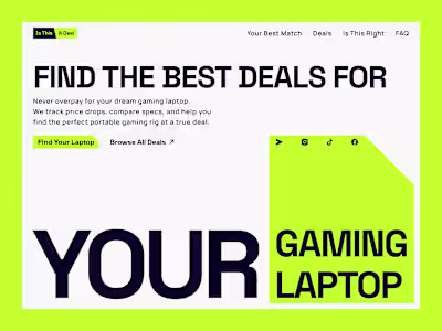 IsThisADeal — best gaming laptop deals