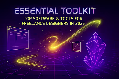 Essential Toolkit: Top Software & Tools for Freelance Designers in 2025