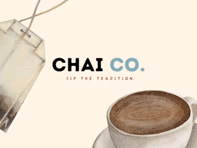 [Brand Identity Design + Social Media] Chai Co.