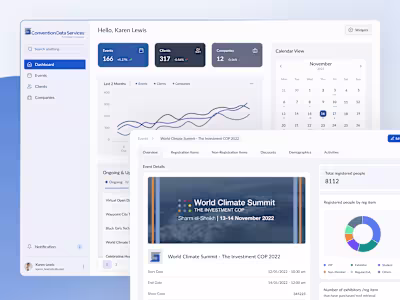 Convention Data Services - a Foundation for Events