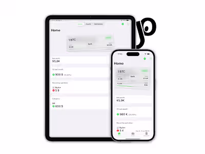 Redesign of ByJo Personal Finance App