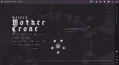 Creative Writing and Design Fusion Project