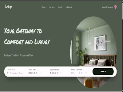 Property Booking Application - Luxtrip