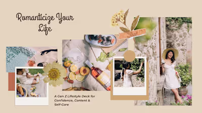 Gen Z Canva Presentation design — Trendy and customizable