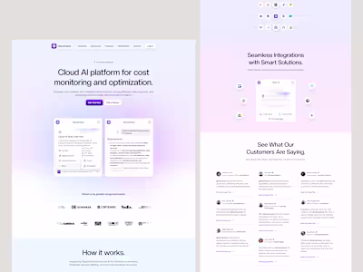 NeuraCloud - Cloud AI Landing Page