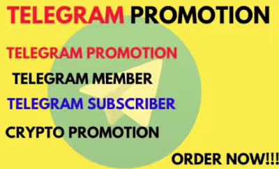 I will do telegram crypto promotion, telegram marketing, telegr…