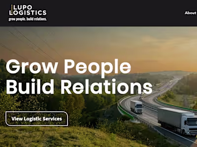 Trucking & Logistics Web Design