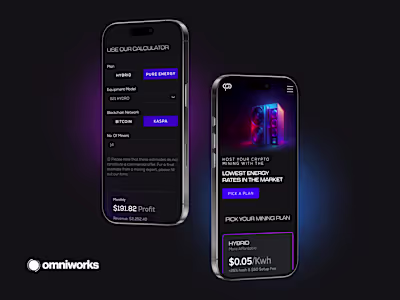 Pluto Blockchain Solutions Website Design & Development