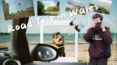 Our 1-year anniversary road trip in Llandudno | Wales Travel V…