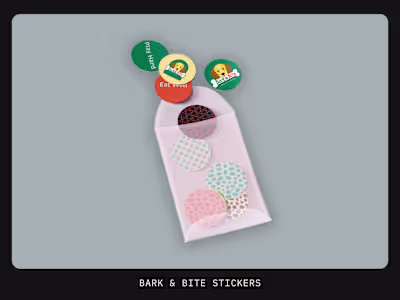 Bark & Bite Stickers