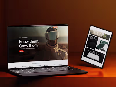 Enterprise B2B SaaS Platform Website – Built in Framer