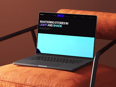 WREEL — Framer Website Built for a Motion Studio in France