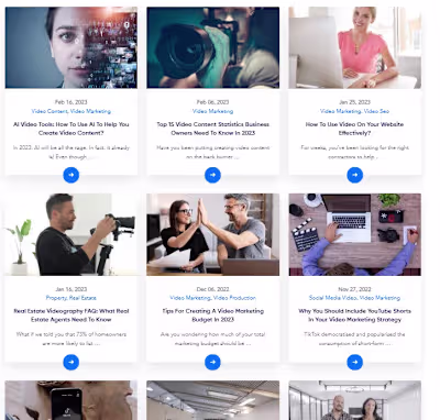 Blogs and Content Strategy | DreamCube Productions