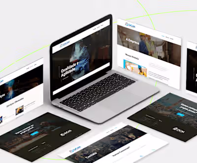 Website for Industry Services Company