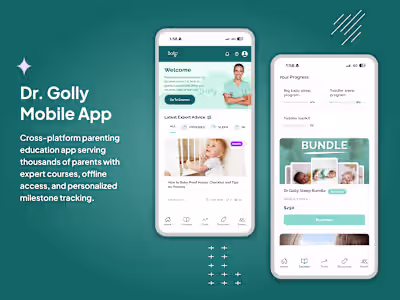 Dr. Golly Parenting Support Mobile App Development