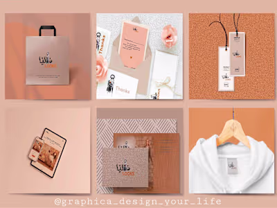 Brand Identity For Thaleà's Fashion Store 💫✨