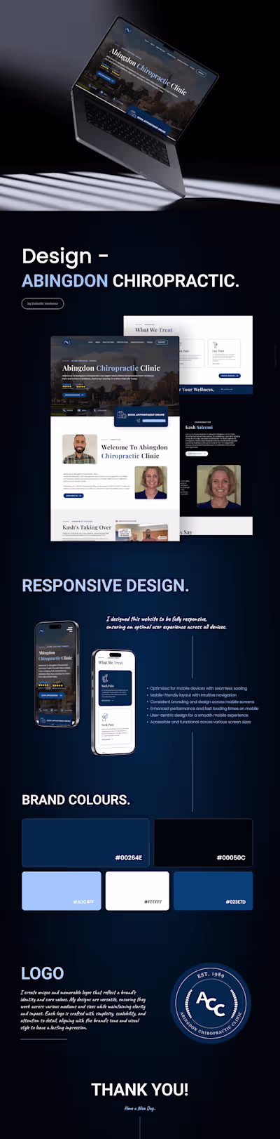 Abingdon Chiropractic Website