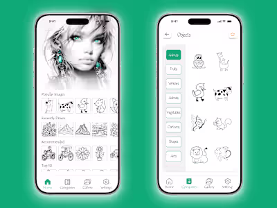 AR Drawing - Trace & Sketch UI