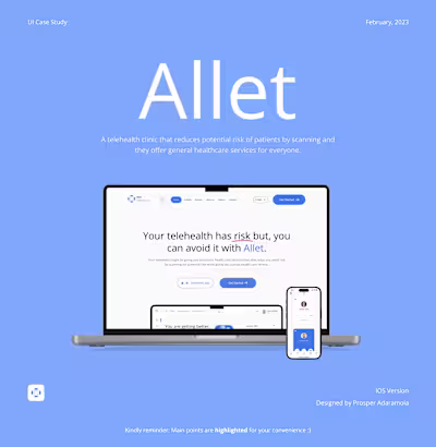 Allet: A telehealth clinic