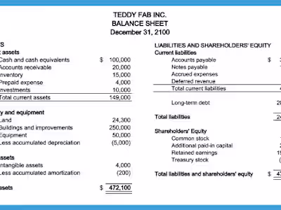 Balance Sheet