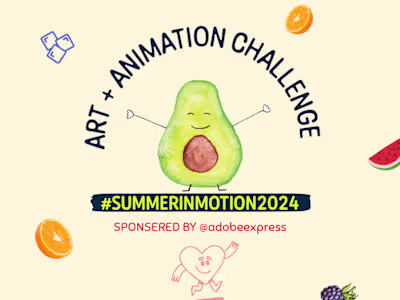 Art + Animation Challenge by @adobeexpress