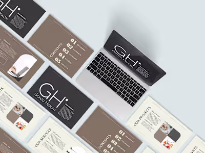 Modern Indesign Presentation