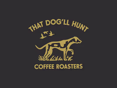 That Dog'll Hunt Coffee Branding