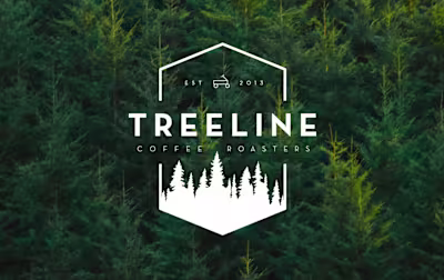 Treeline Coffee Branding & Swag
