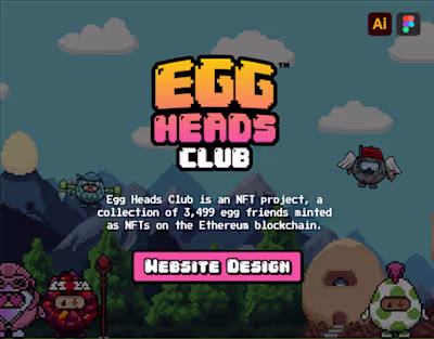 Egg Heads Club - UX/UI Design :: Behance