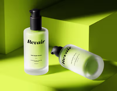 Revair Hair Oil Brand Identity Design