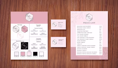MC Hair Co Branding
