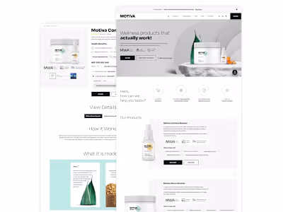 Ecommerce Website UI Designing