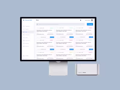Designing an Efficient Internal Enterprise Tool-Web App