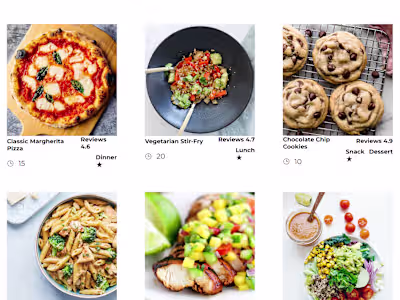 Recipe Search Plateform
